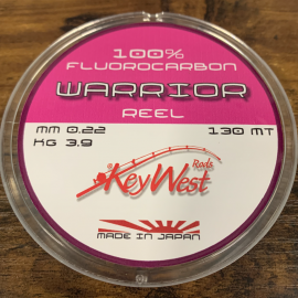 Key West F.C. WARRIOR 0,22mm 3,9kg 130mt FLUOROCARBON 100% Made in Japan